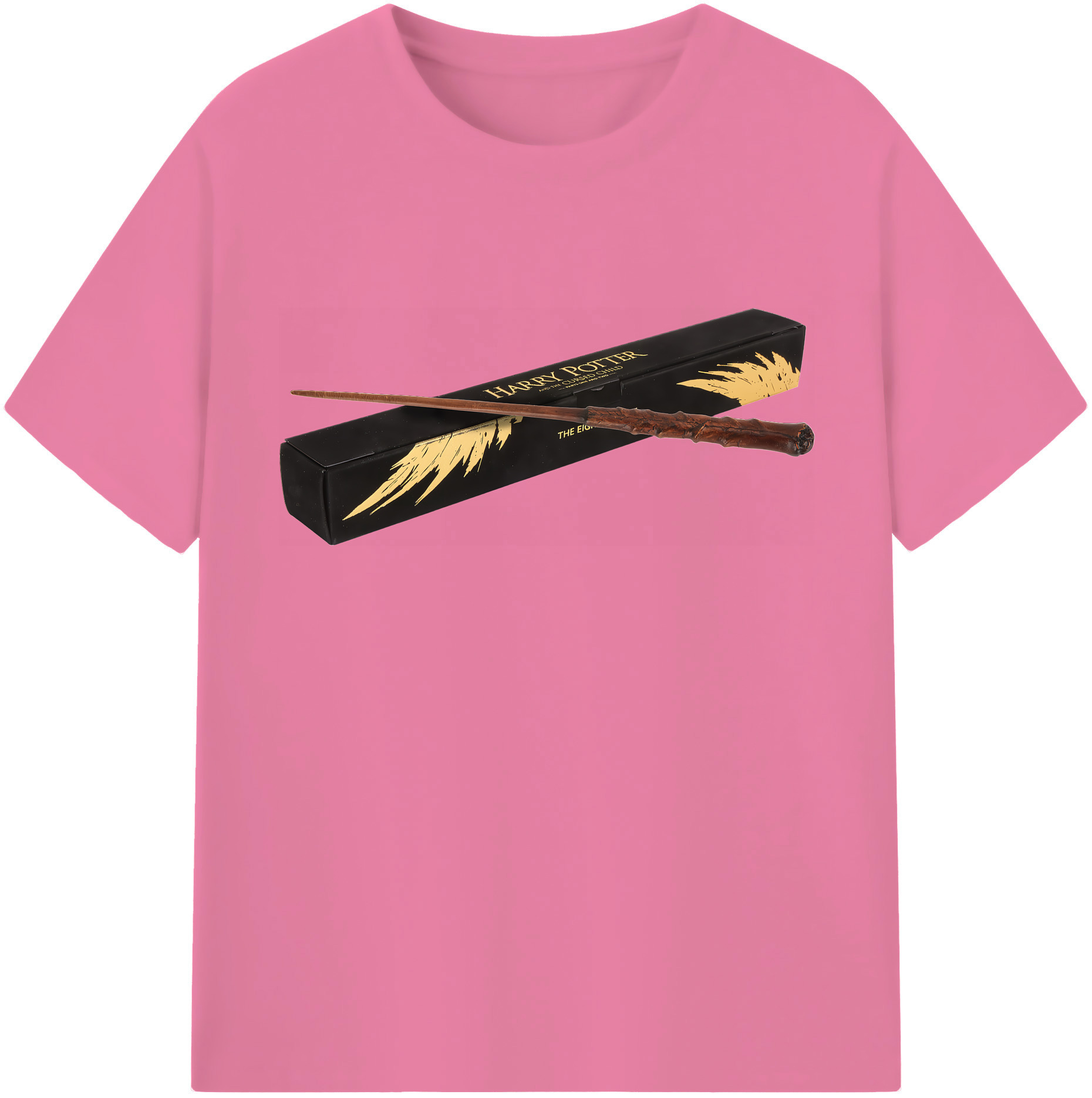 （画像用） Harry Potter ハリー・ポッターシリーズ 綿100％半袖Tシャツ（フロントプリント）